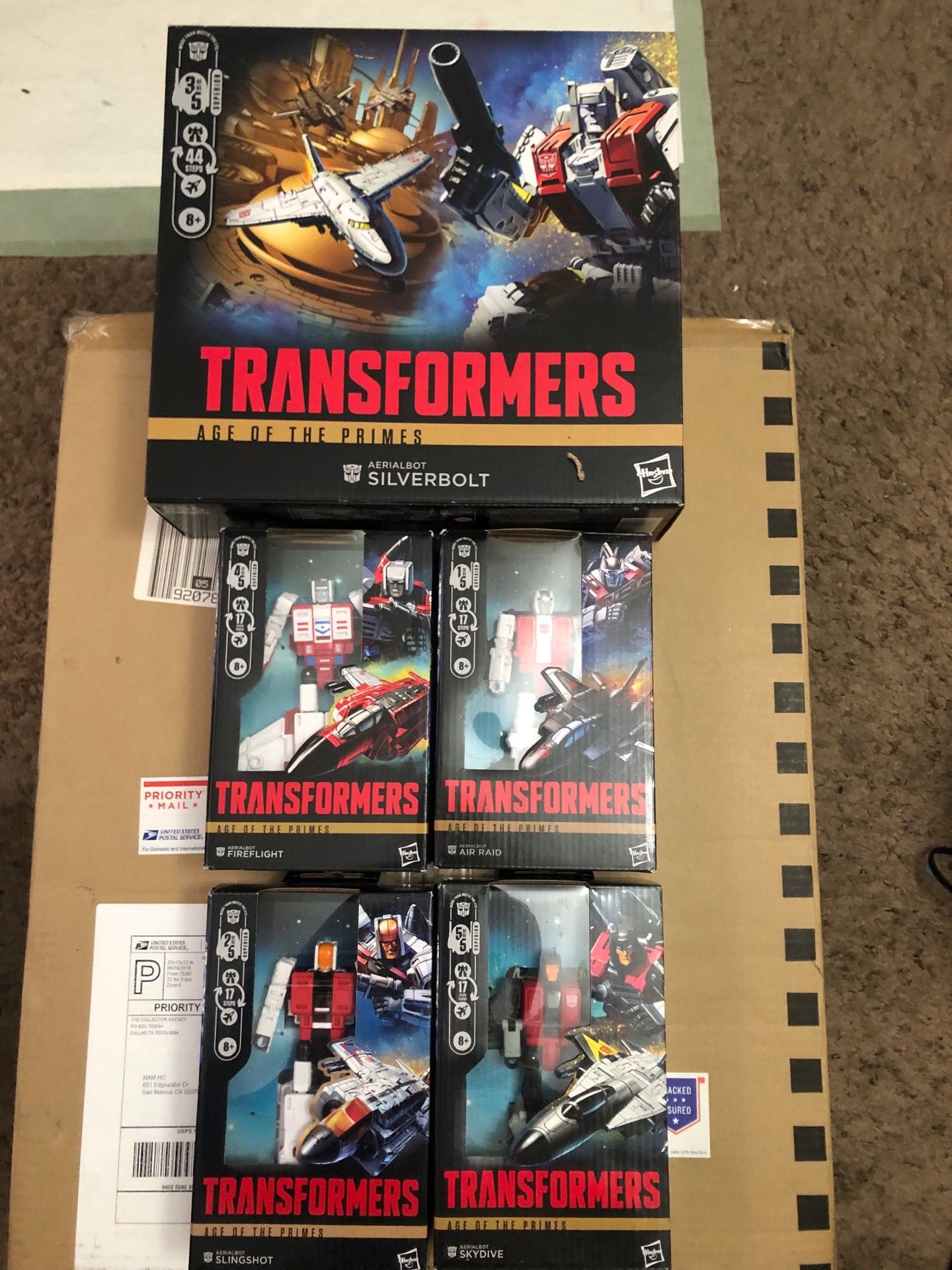 Transformers Age Of The Primes Aerial Bots