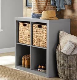 CUBE ORGANIZER GRAY NO BASKETS INCLUDED