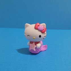 Sanrio Hello Kitty Valentine's Blind Box Mermaid Toy Figure Star Pink Costume.