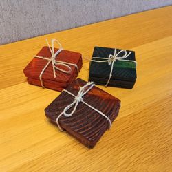 Handmade Wooden Coasters