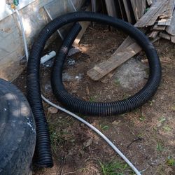 Drain this flex pipe for gutters are driveways