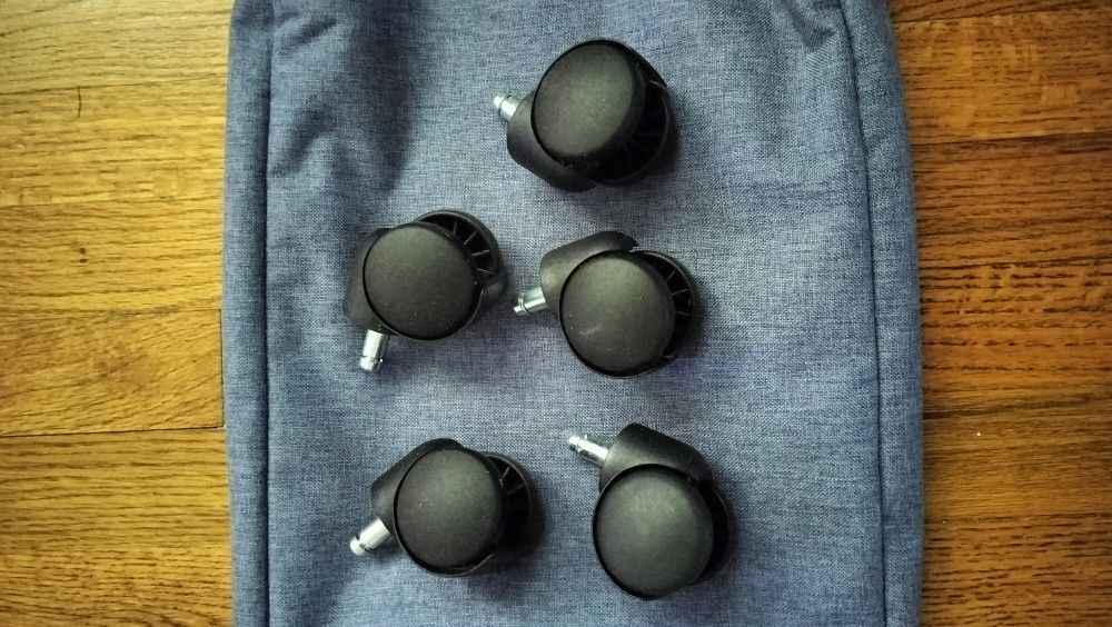 Office Chair Wheels (Set of 5) BRAND NEW