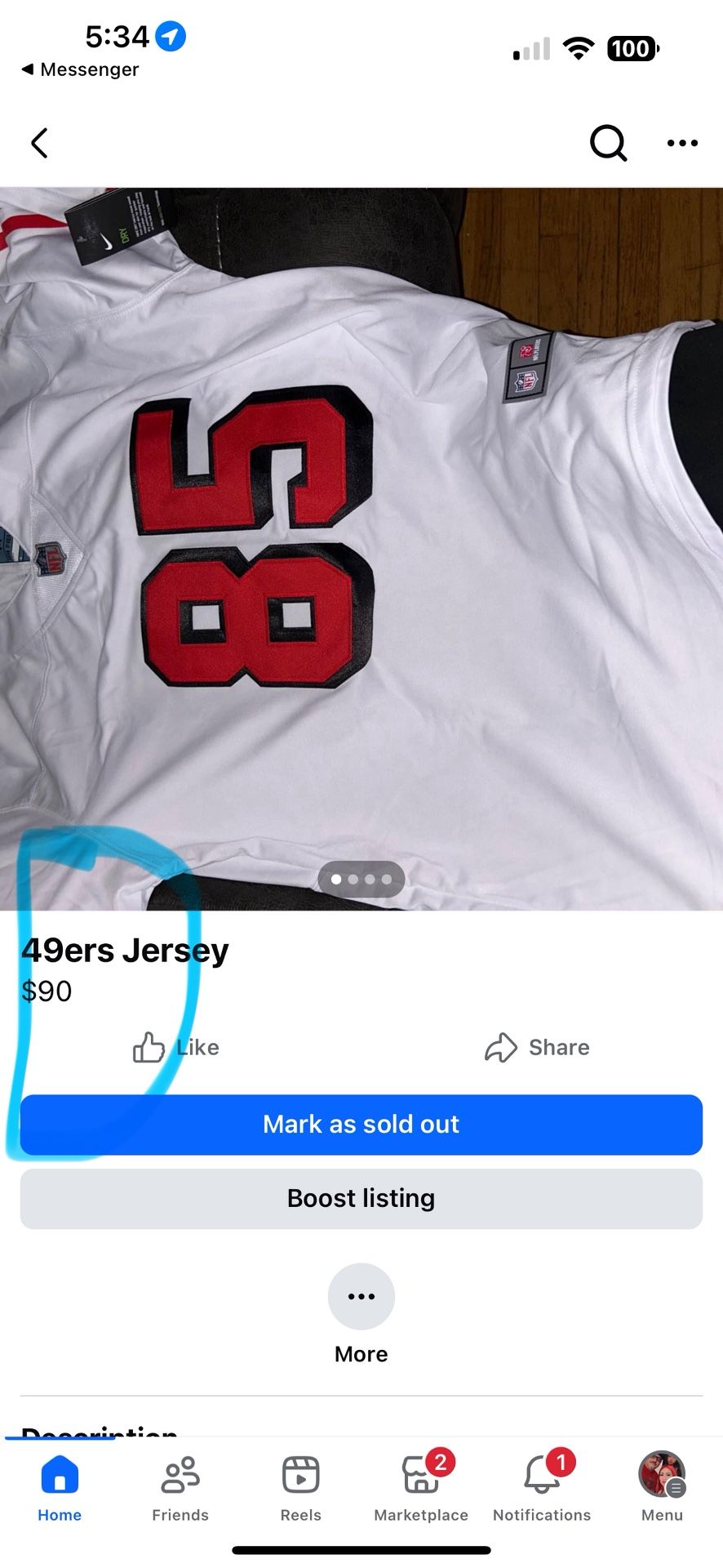 49er Jersey