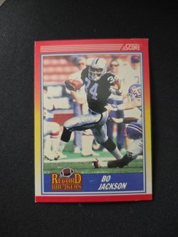 Bo Jackson Score Record Breakers Football Card