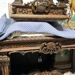 3 Solid Wood Pieces: Sideboard/ Coffee Table/ Corner Table