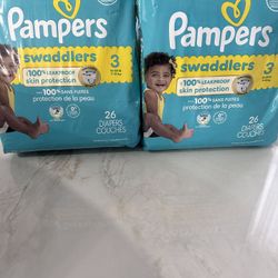 Pampers swaddle bundle of 2