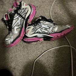 Pink Balenciaga runners