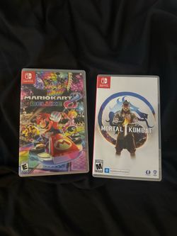Mario kart & mortal kombat