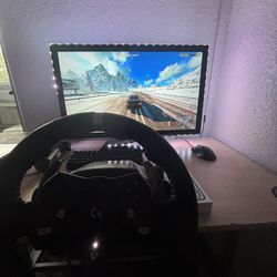 Logitech Pedals And Steering Wheel