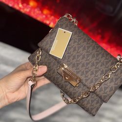 Michael Kors Cece Shoulder Bag 100% Authentic 