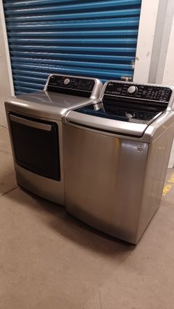 Lg washer and electric dryer set 