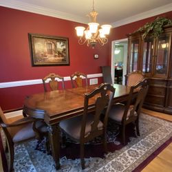 Complete Dining Set And China Cabinet  