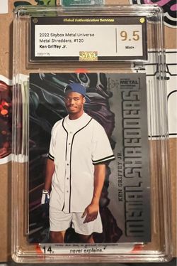 2022 Skybox Metal Universe Ken Griffey Jr GAS Mint+ 9.5