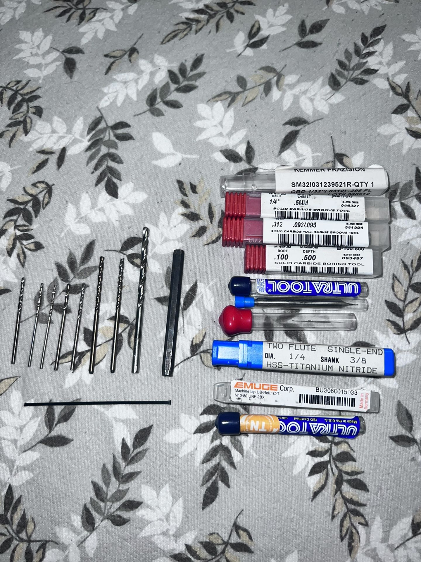 Pack Of Different Drill Bit Pieces