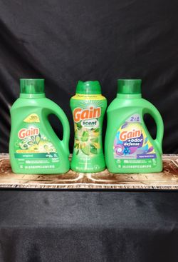 Gain Detergente & Gain Scent Booster