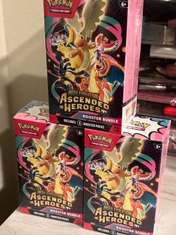Ascended heroes booster bundles