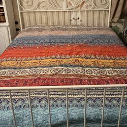 Ikea Metal Bed Frame - Queen