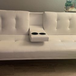 White Sofa Bed/Chair