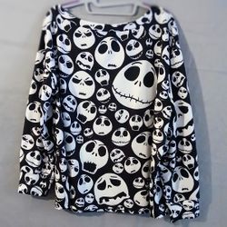 Jack Skeleton Asymmetric Long Sleeve 