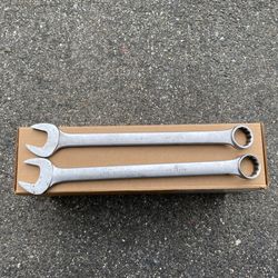 Challenger by Proto Wrenches 1 5/16 & 1 3/8 Made In USA