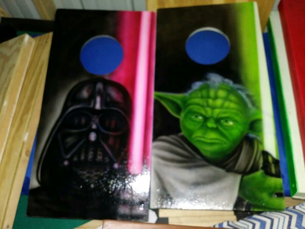 JR(small) size cornhole boards