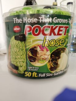 Pocket hose 50 ft