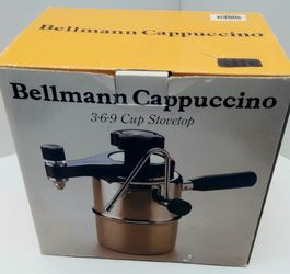 Bellman Cappuccino CX-25 Stovetop Espresso and Cappuccino Maker