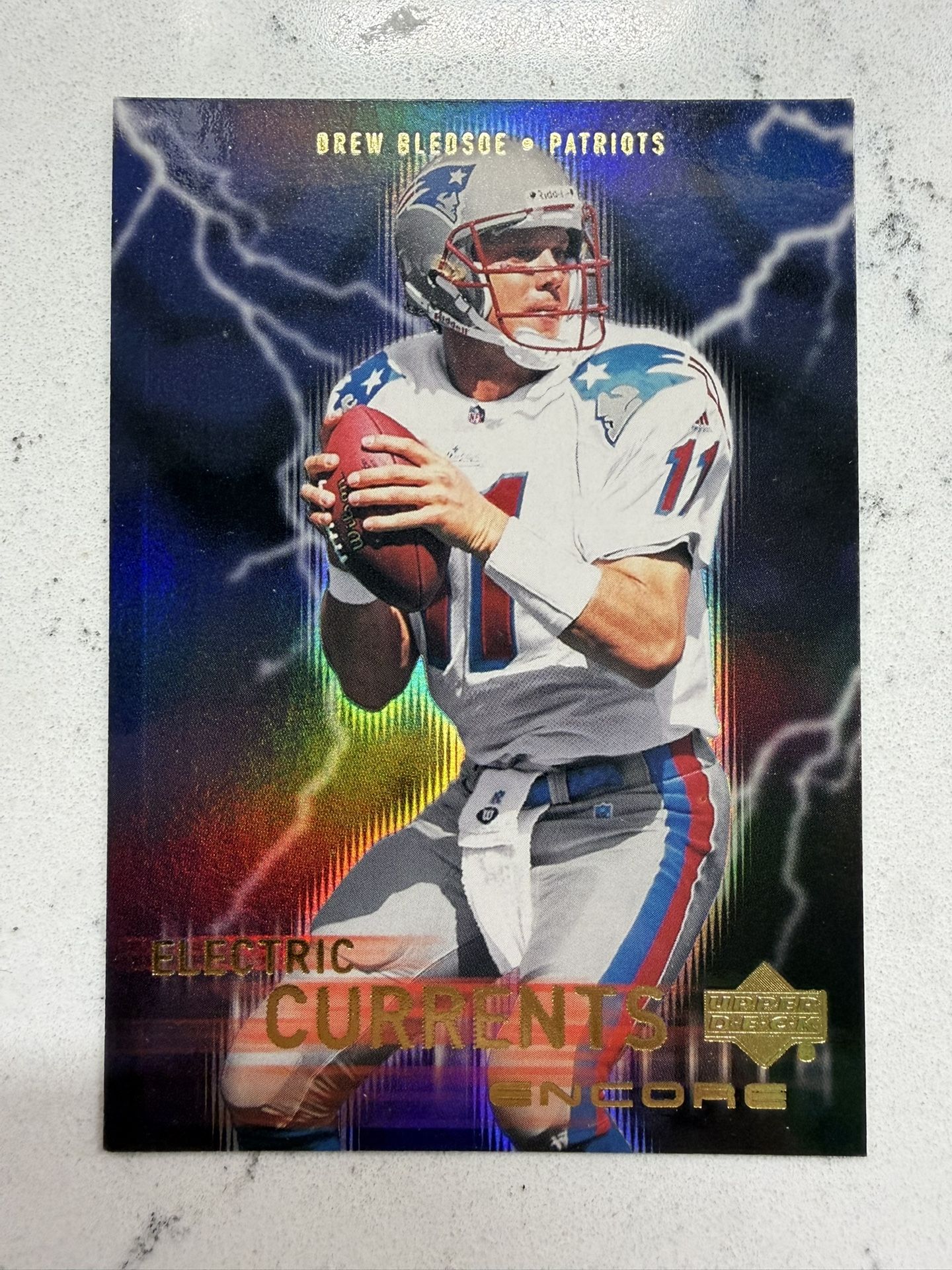 1999 Upper Deck Encore #EC11 Drew Bledsoe Electric Currents