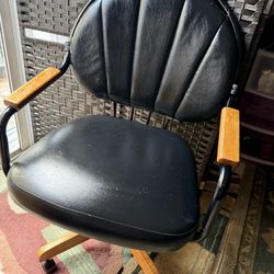 Vintage Rolling Office Chair / Desk Chair