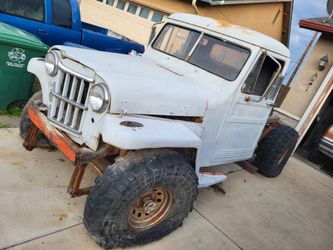 1957 Jeep Willys cab and front fenders