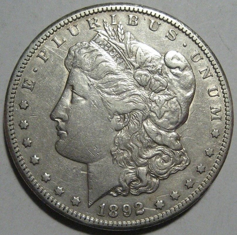 1892 CC Morgan Dollar XF - US Coin