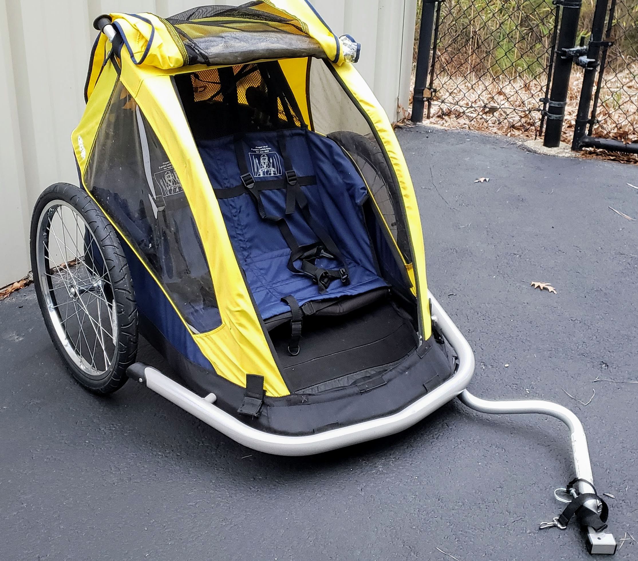 Croozer Kid C1 Double Child Bike / Bicycle Trailer