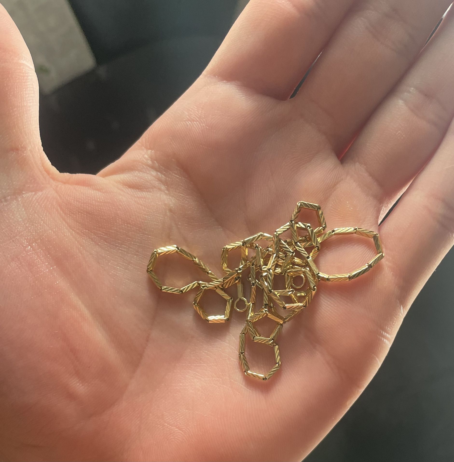 Solid 18k Gold Chain