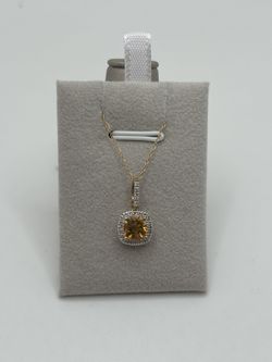 Citrine Necklace 