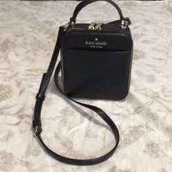 Kate Spade Black Square Crossbody