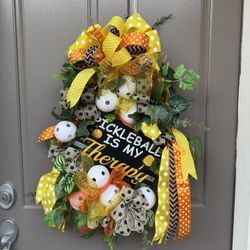 Pickleball Wreath 