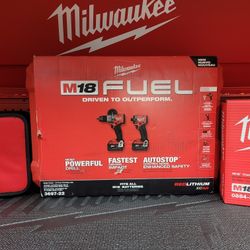 MILWAUKEE M18 FUEL 2 TOOL COMBO KIT 