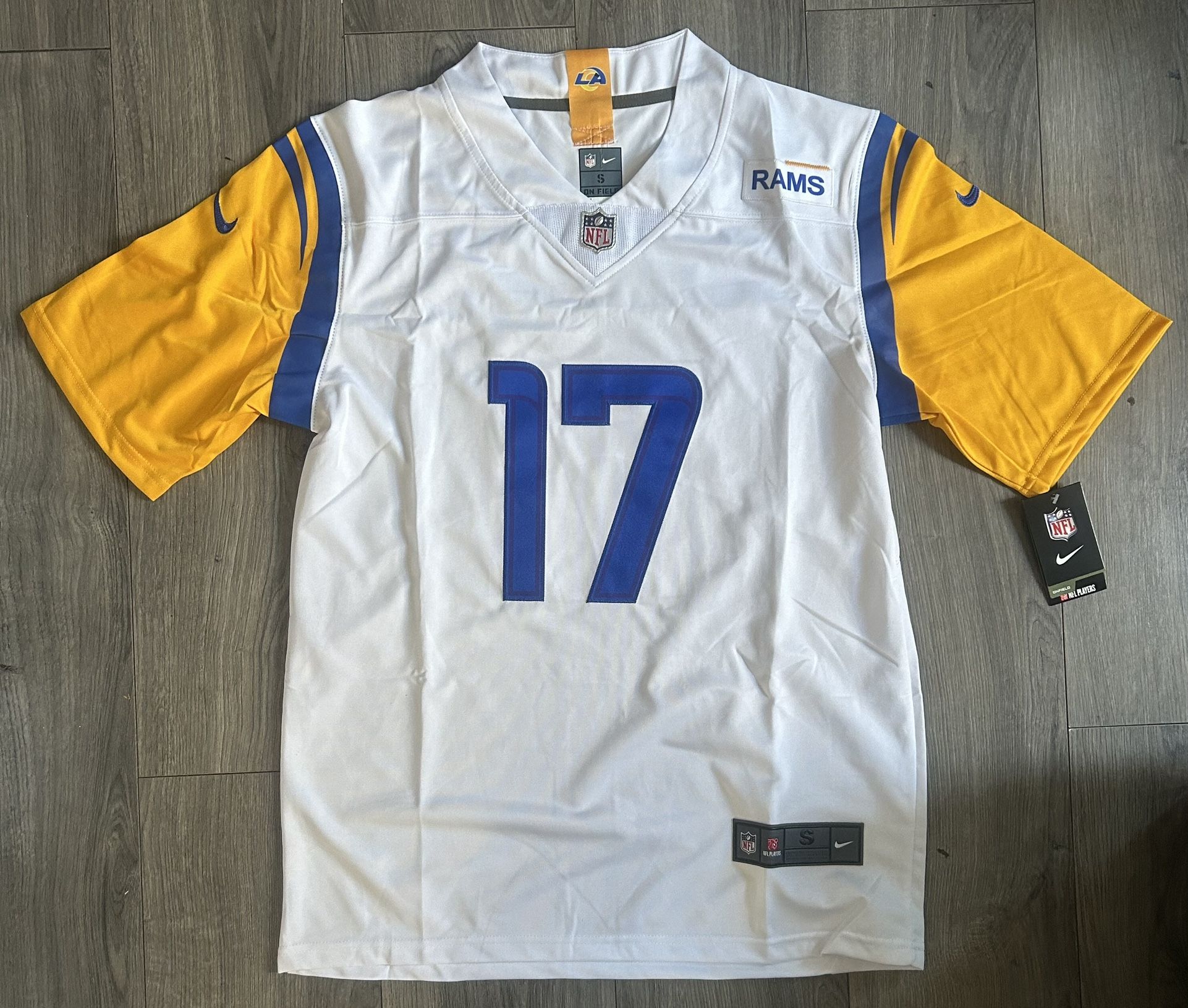 Los Angeles Rams Adams White Jersey