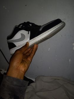 LOWTOP BLACK AND WHITE SCURVY PANDA AIR JORDANS NEED GONE ASAP!!!!!