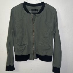 Women’s Sanctuary Bomber Jacket Size Large 