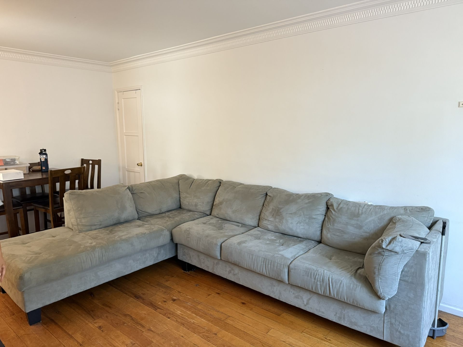 L-shaped sofa