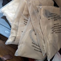 6 Panels Beige Curtains 