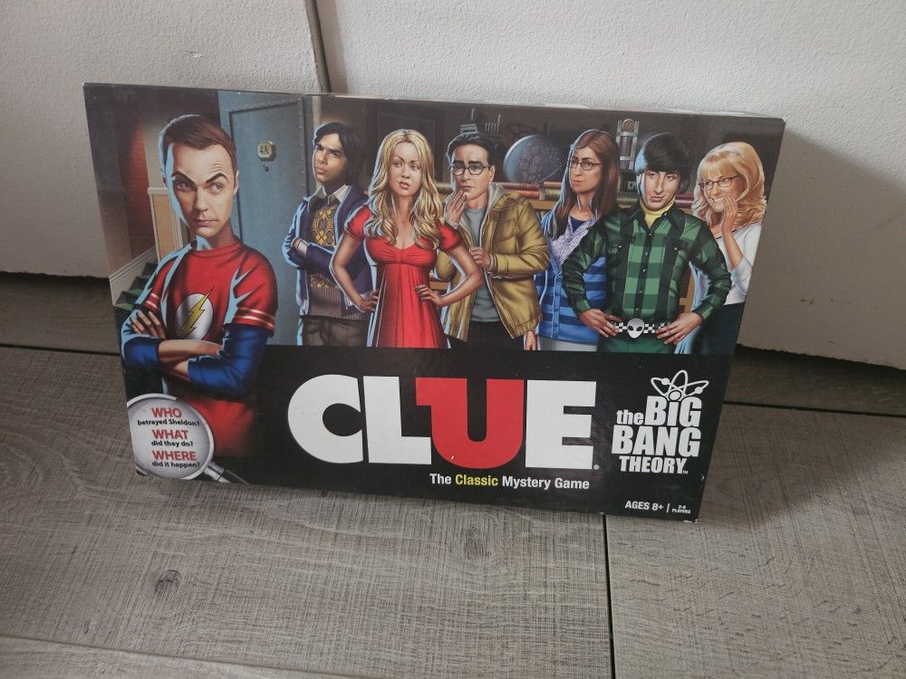 Big Bang Theory Clue