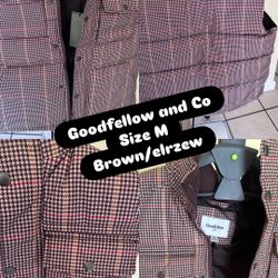 Goodfellow And Co Puffer Vest Water And Wind Resistant Medium 