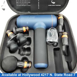 Sharper Image Powerboost Max Deep Tissue Massager Blue Other Collectible