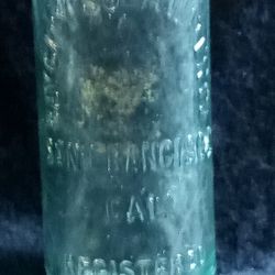 Antique Bottles.Bay City Soda Water.S.f