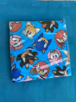 Sonic Birthday Party Napkins (15)