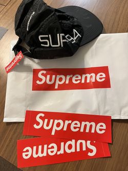 Supreme Hat With Stickers