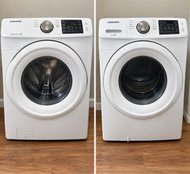 Samsung Front Load Washer and Dryer Set