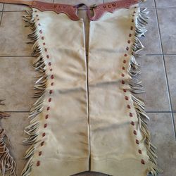 Men's Leather Horse Chaps